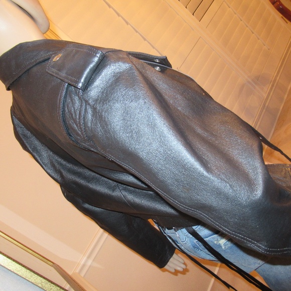 Vintage Black Wilson's Leather Jacket - Picture 4 of 4